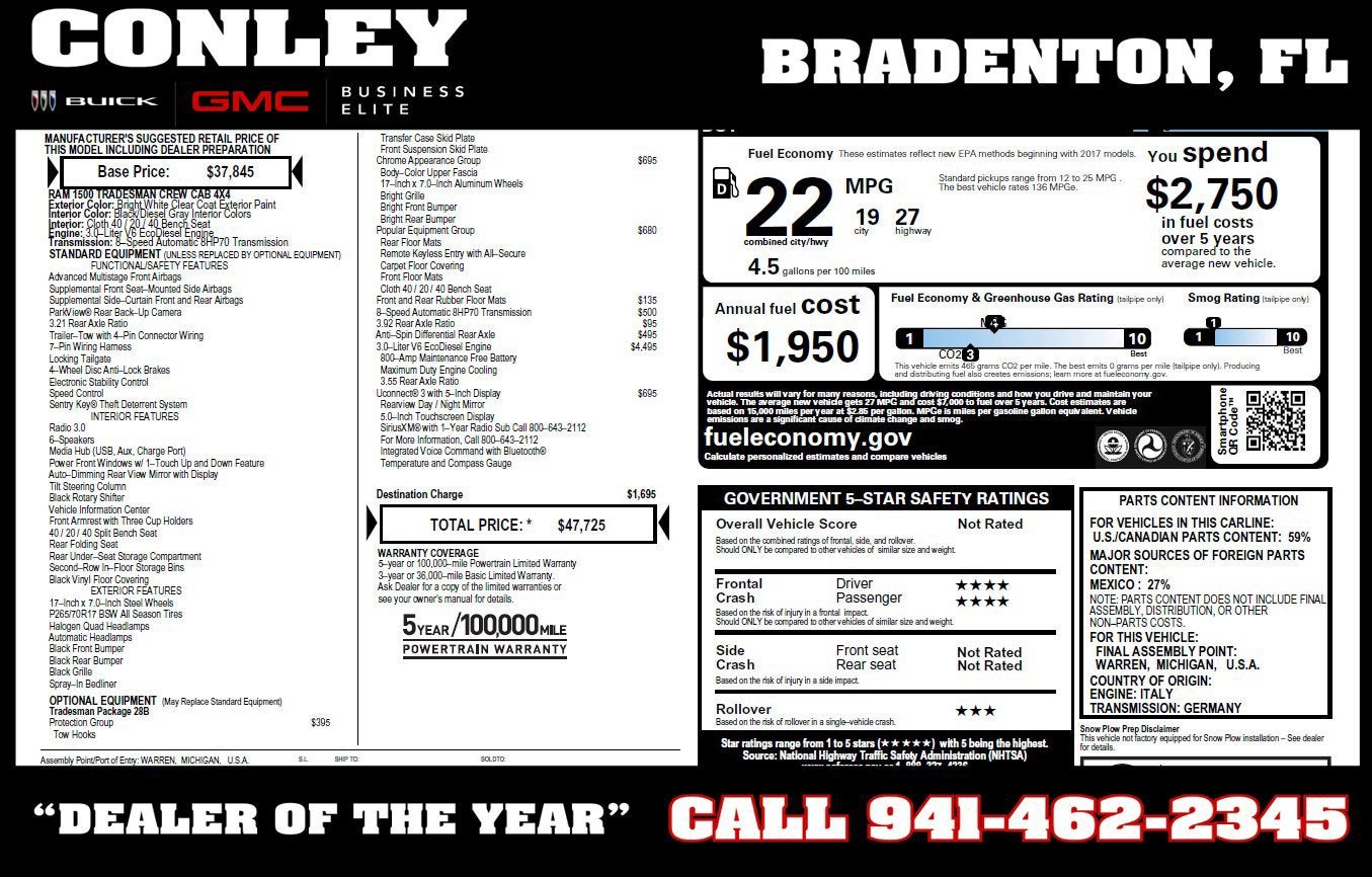 2019 RAM 1500 Classic Tradesman
