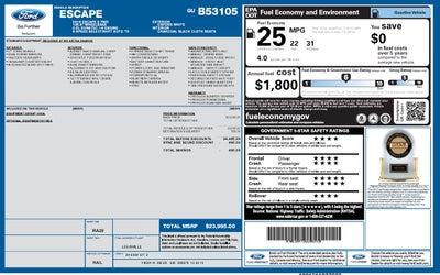 2016 Ford Escape S