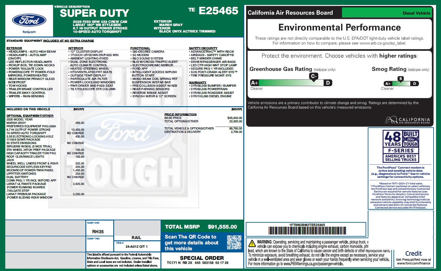 2026 Ford Super Duty F-250 SRW XL