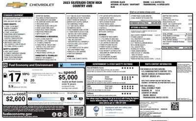 2023 Chevrolet Silverado 1500 High Country