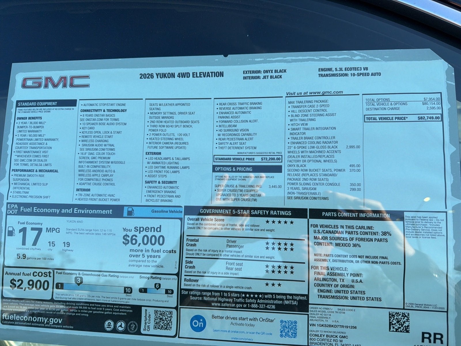 2026 GMC Yukon Elevation
