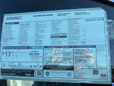 2026 GMC Yukon Elevation