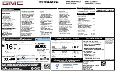 2023 GMC Yukon Denali