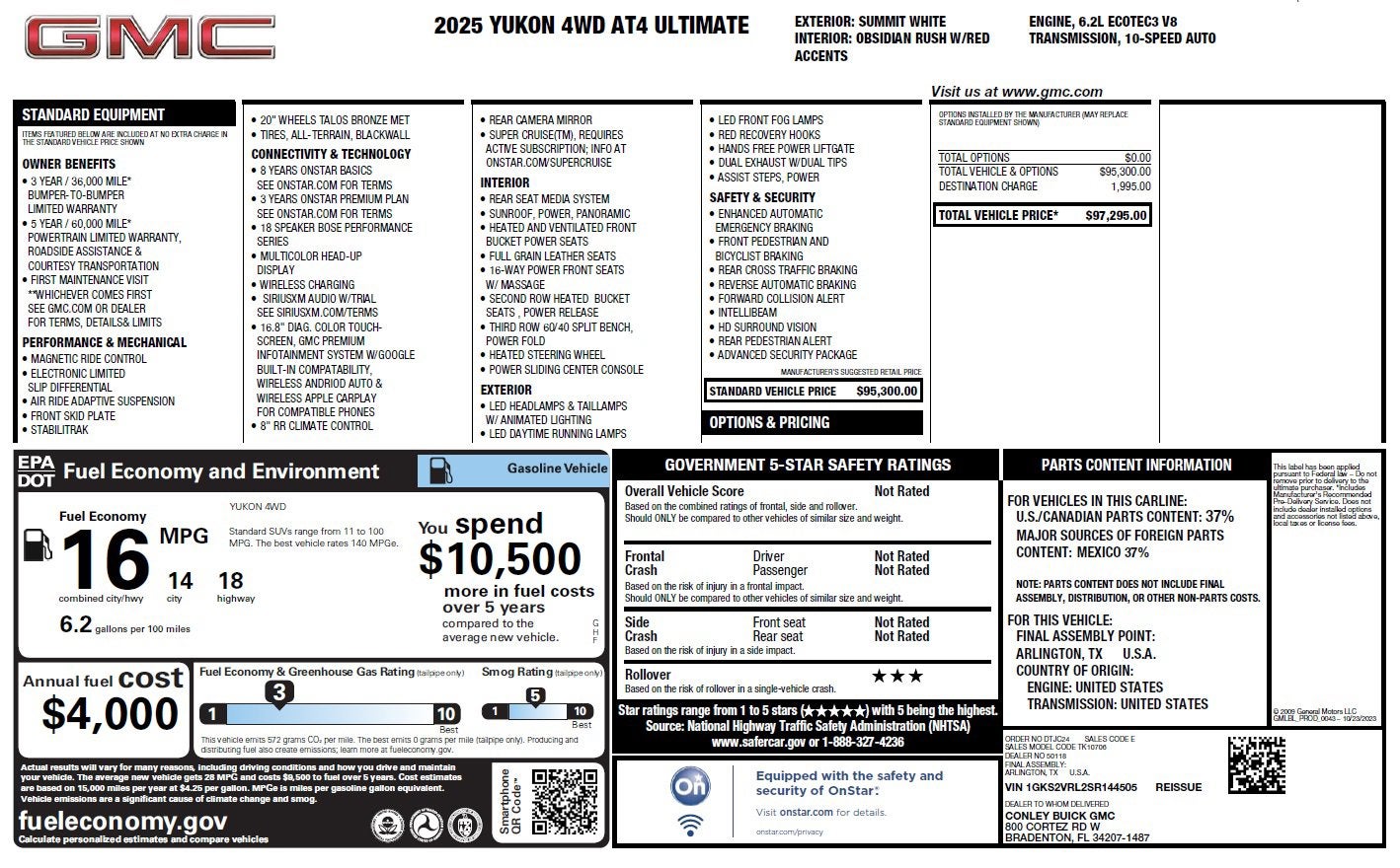 2025 GMC Yukon AT4 Ultimate