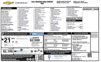 2023 Chevrolet Traverse High Country