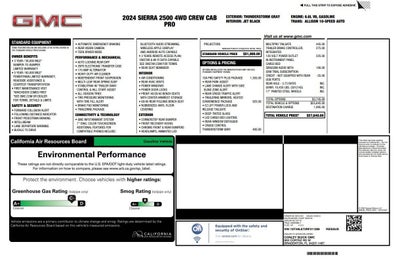 2024 GMC Sierra 2500 HD Pro