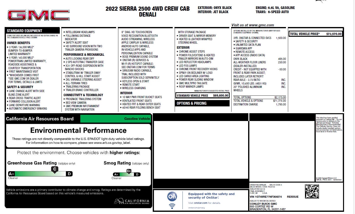 2022 GMC Sierra 2500 HD Denali