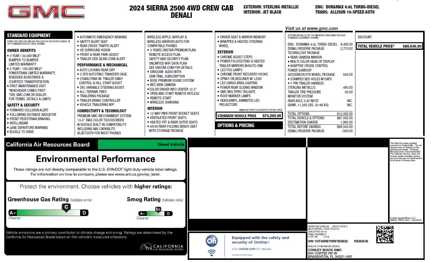 2024 GMC Sierra 2500 HD Denali