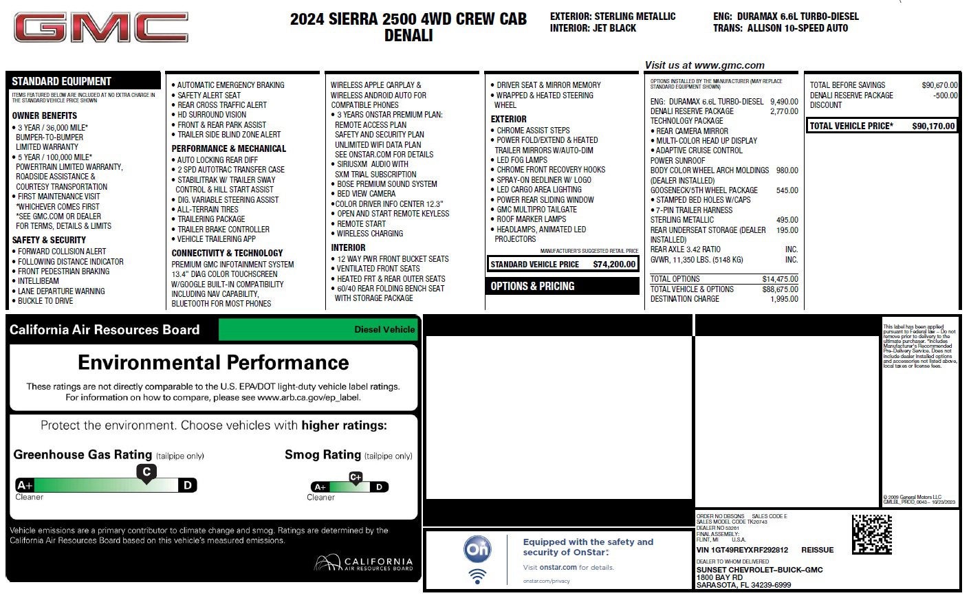 2024 GMC Sierra 2500 HD Denali