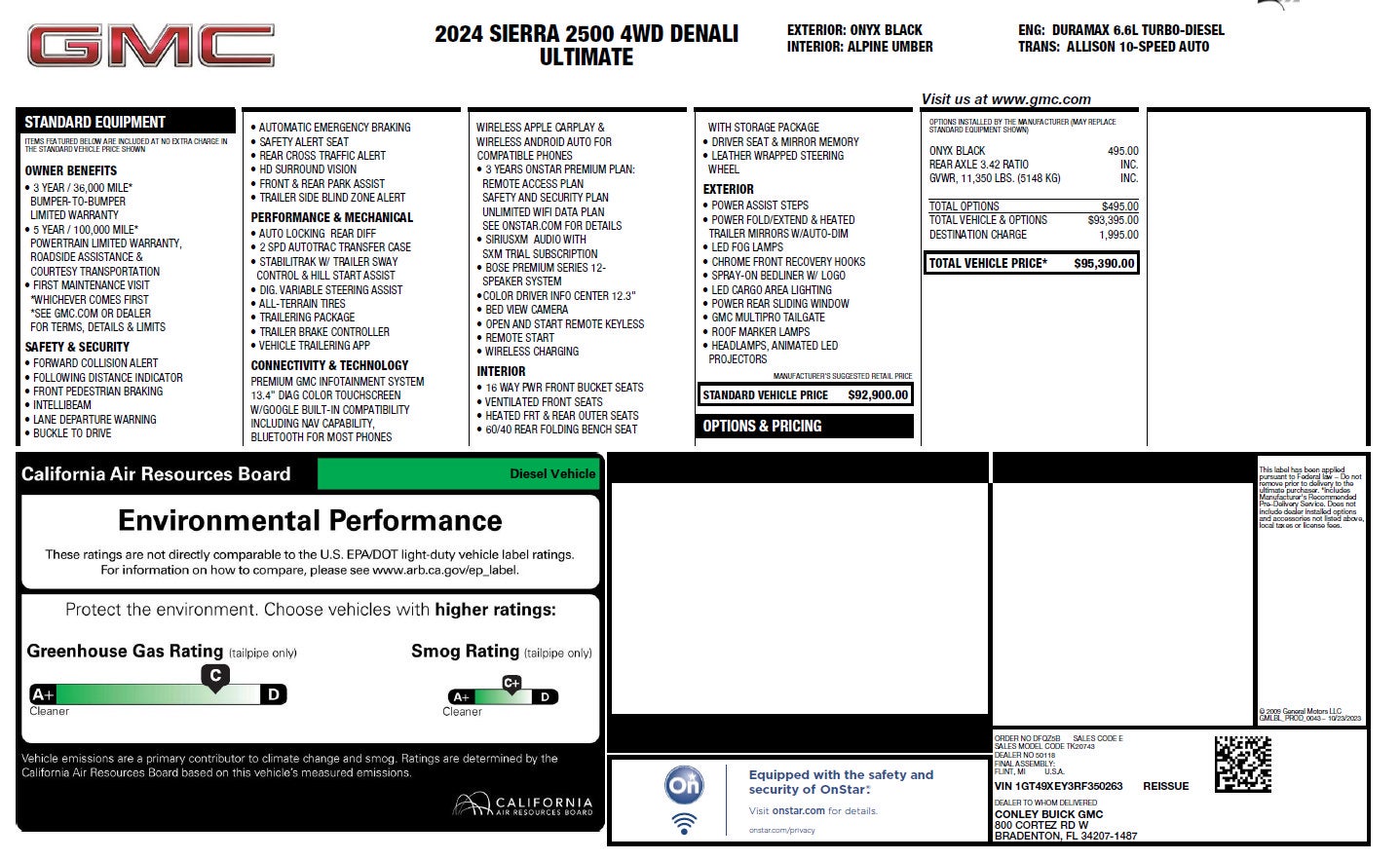 2024 GMC Sierra 2500 HD Denali Ultimate