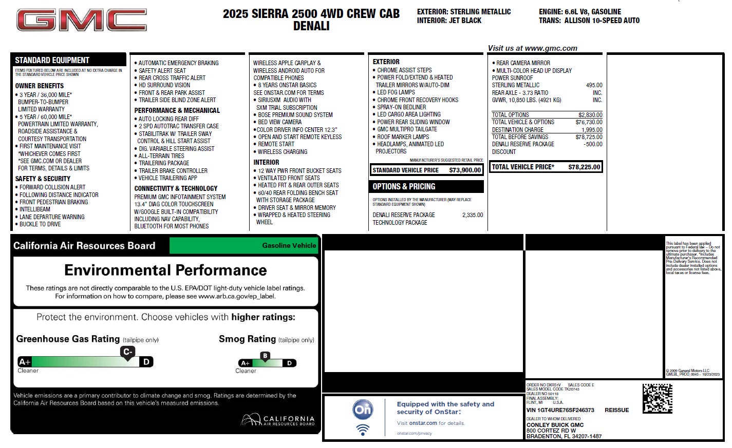 2025 GMC Sierra 2500 HD Denali