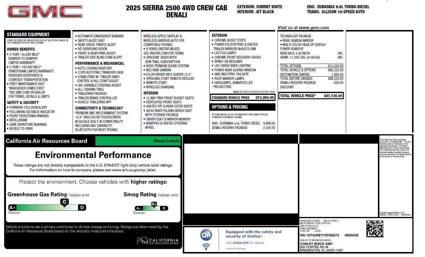 2025 GMC Sierra 2500 HD Denali