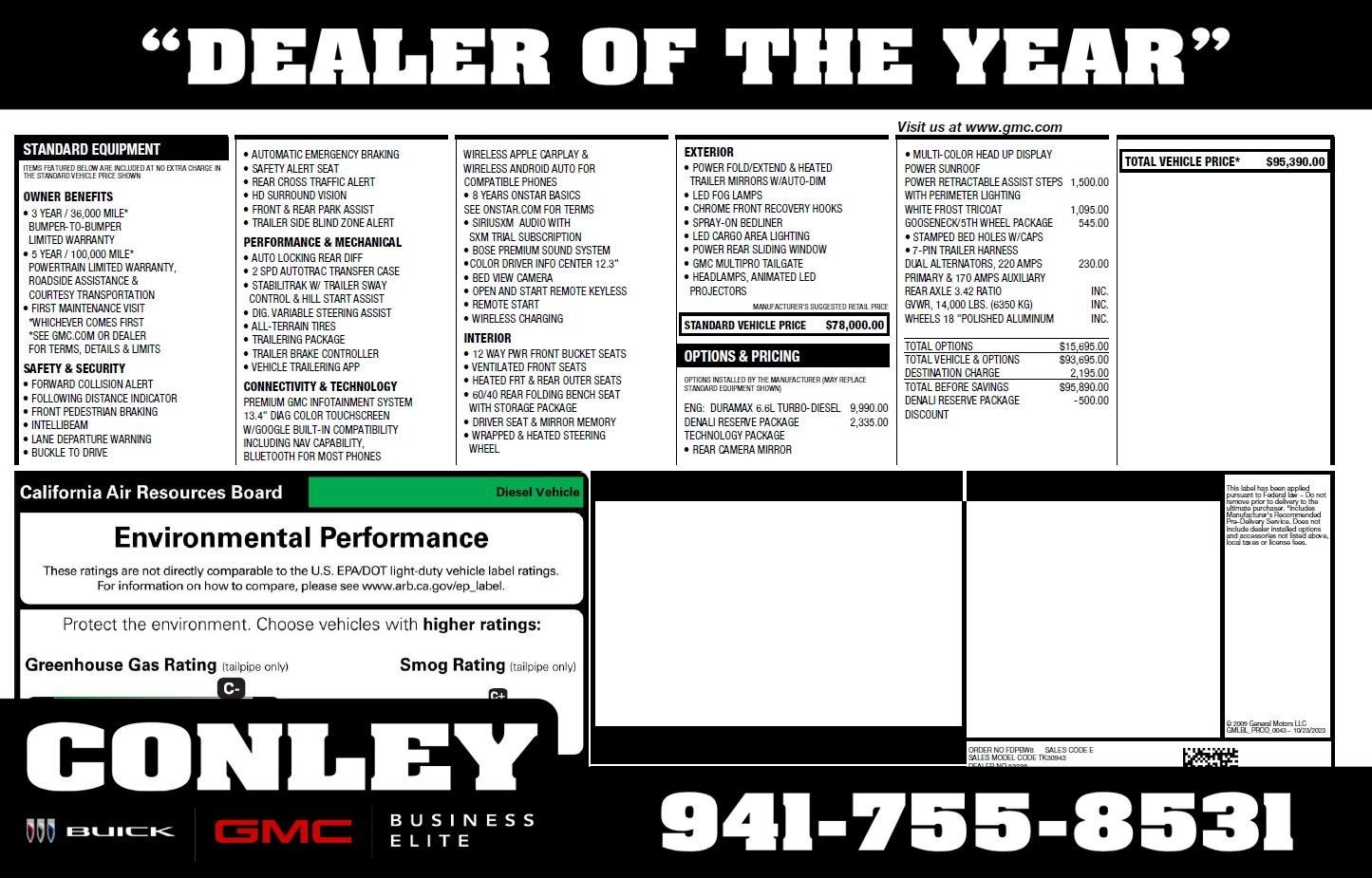 2025 GMC Sierra 3500 HD Denali DRW