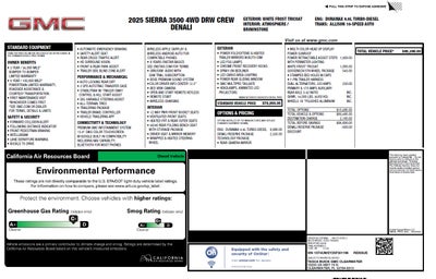 2025 GMC Sierra 3500 HD Denali DRW
