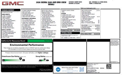 2026 GMC Sierra 3500 HD Denali DRW