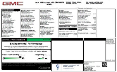 2025 GMC Sierra 3500 HD Denali DRW