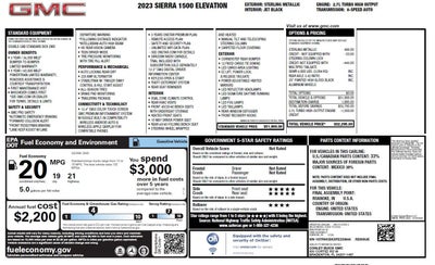 2023 GMC Sierra 1500 Elevation