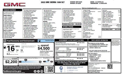 2022 GMC Sierra 1500 SLT