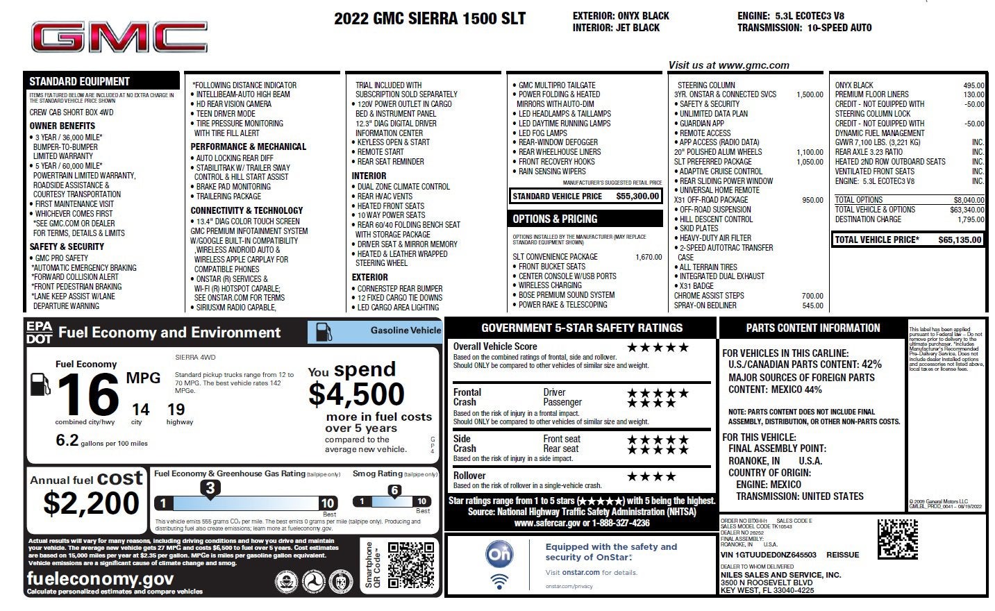 2022 GMC Sierra 1500 SLT