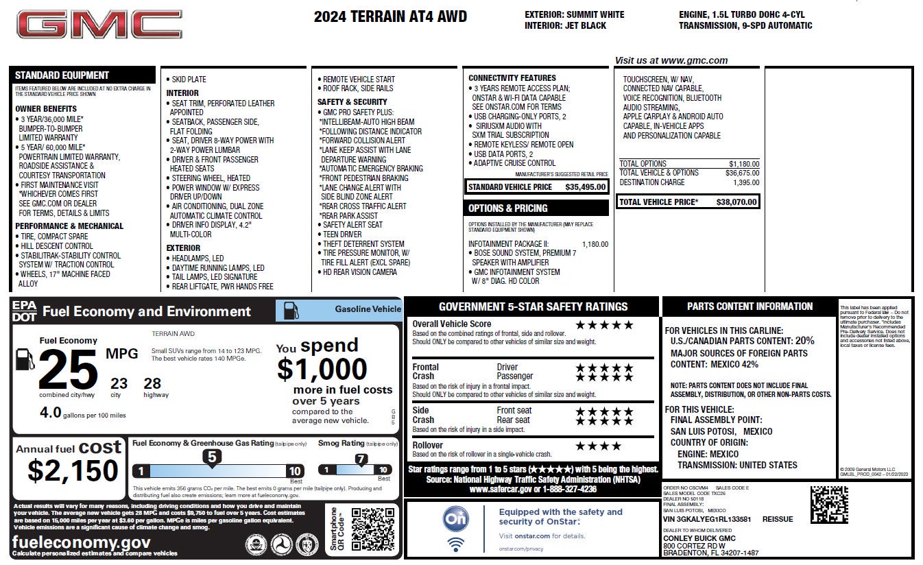 2024 GMC Terrain AT4