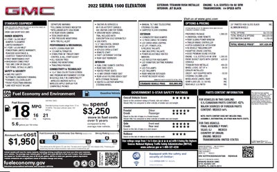2022 GMC Sierra 1500 Elevation
