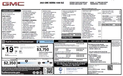2023 GMC Sierra 1500 SLE