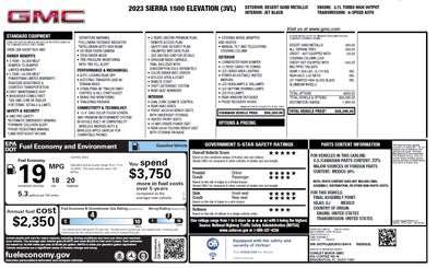 2023 GMC Sierra 1500 Elevation
