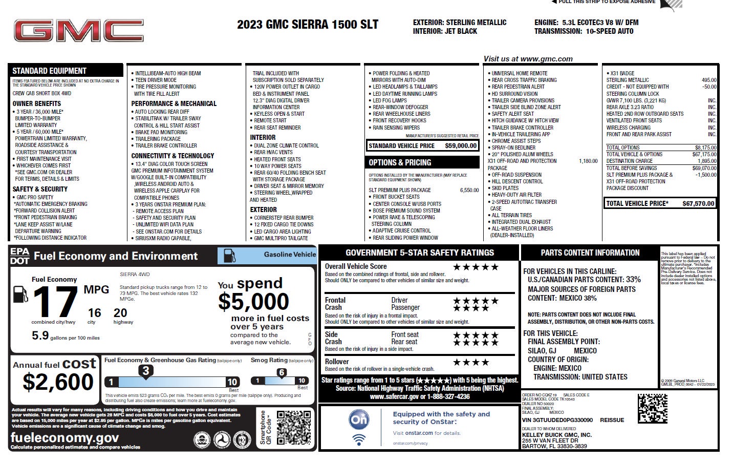 2023 GMC Sierra 1500 SLT