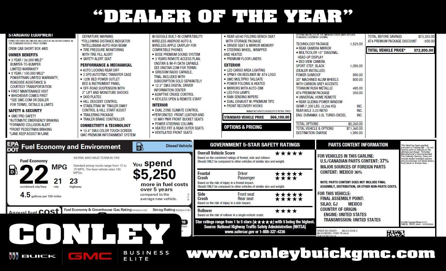 2024 GMC Sierra 1500 AT4