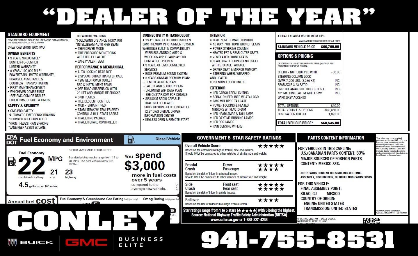 2023 GMC Sierra 1500 AT4