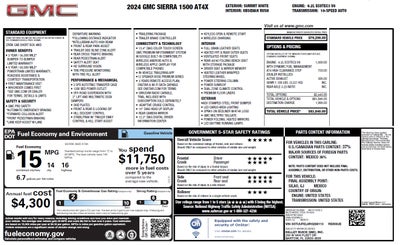 2024 GMC Sierra 1500 AT4X