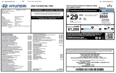 2022 Hyundai Tucson SEL
