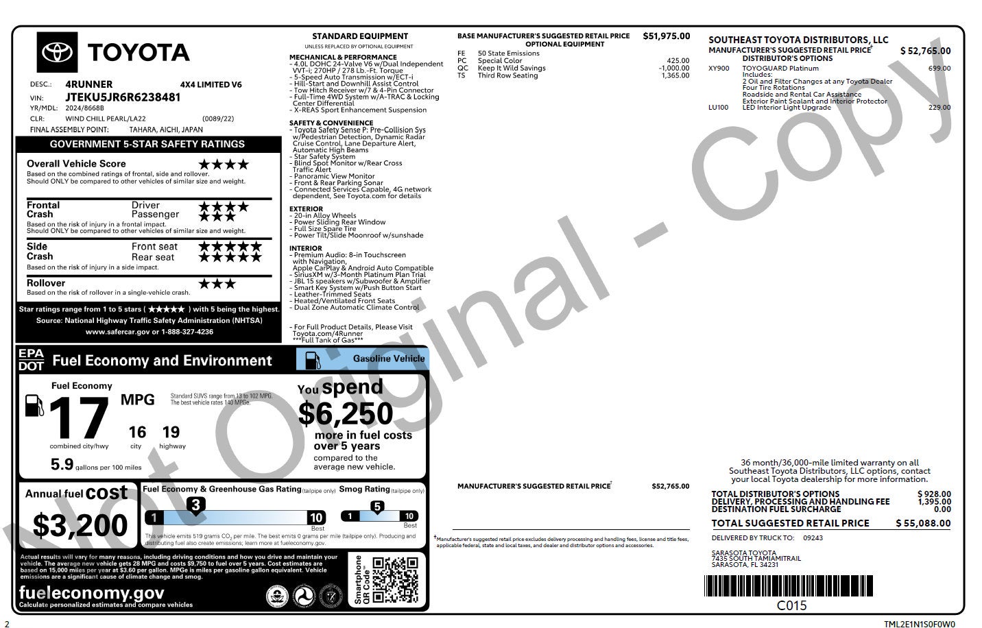 2024 Toyota 4Runner Limited