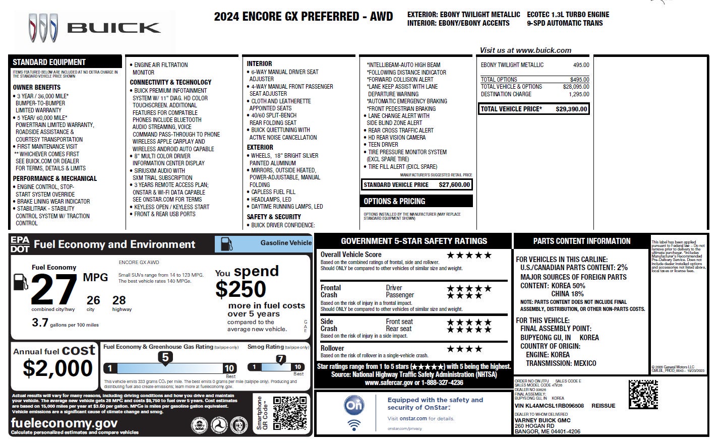2024 Buick Encore GX Preferred