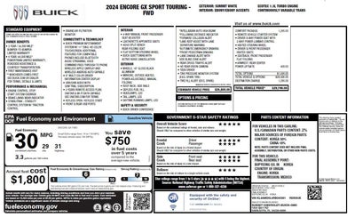 2024 Buick Encore GX Sport Touring