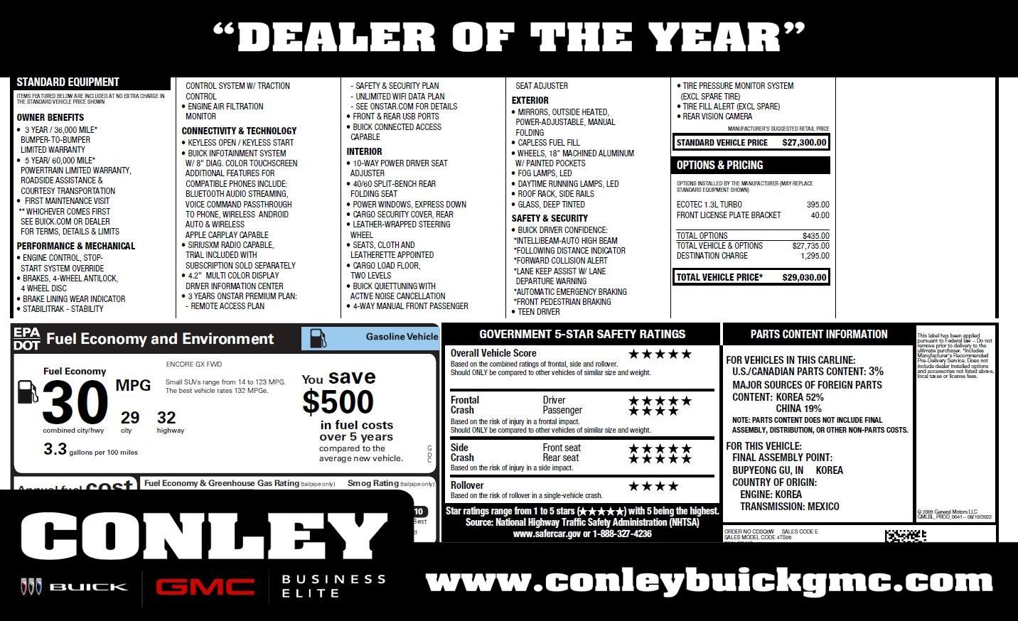 2023 Buick Encore GX Select