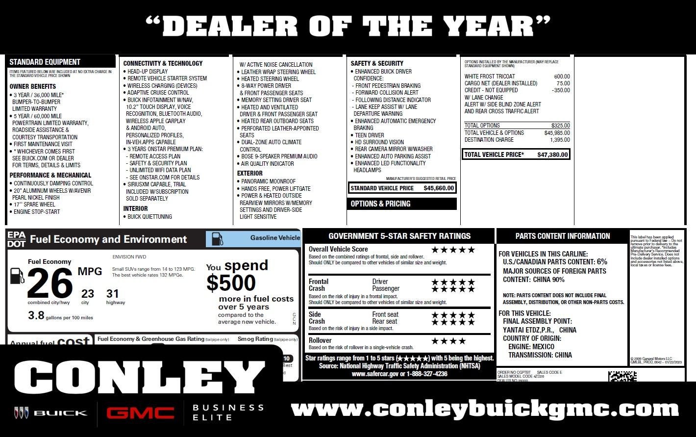 2023 Buick Envision Avenir