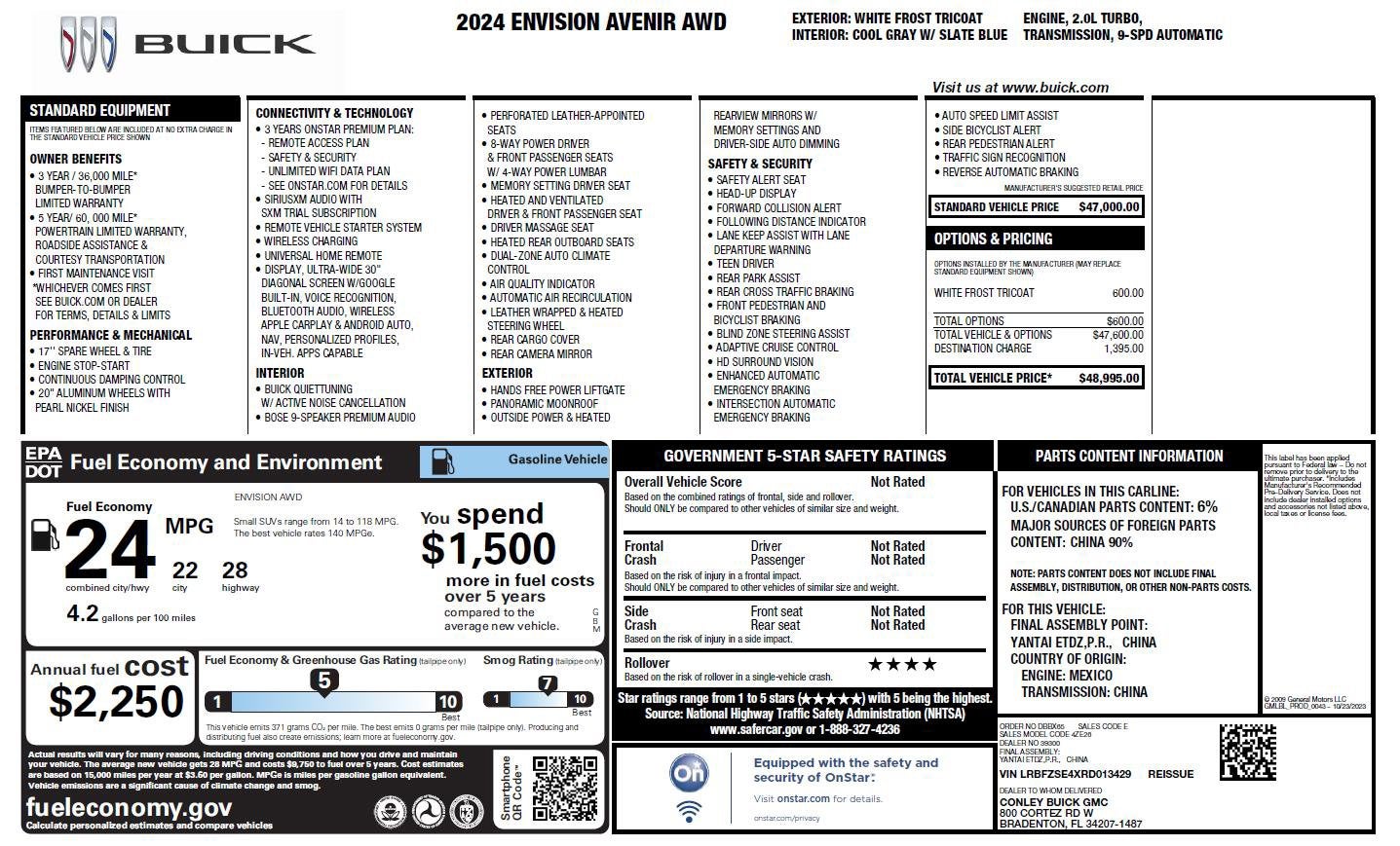 2024 Buick Envision Avenir