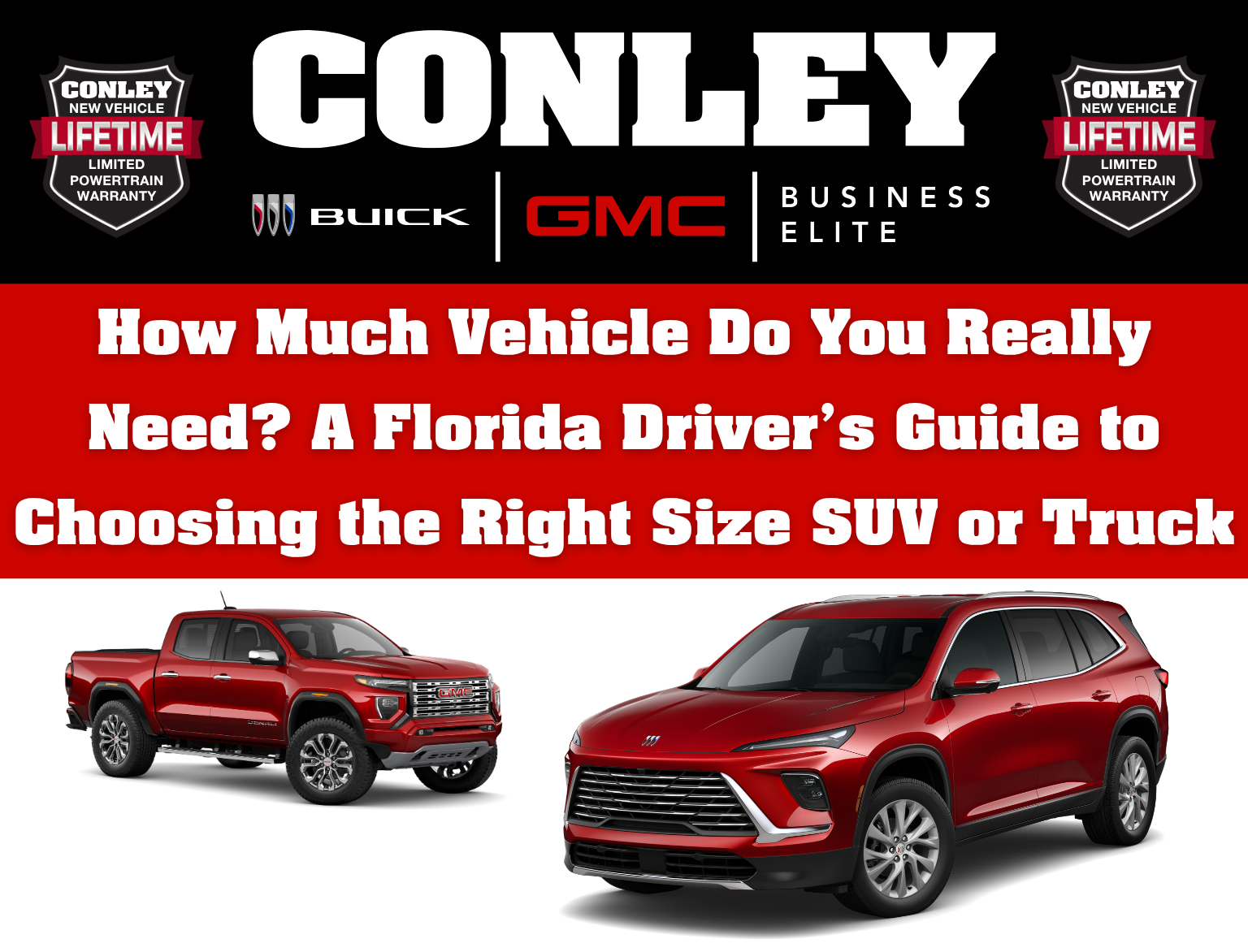 How Much Vehicle Do You Really Need? A Florida Driver’s Guide to Choosing the Right Size SUV or Truck